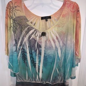 Rainbow blouse